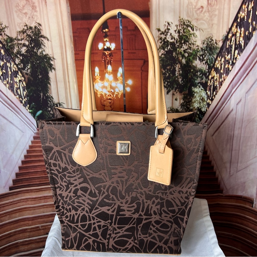 Diane Von Furstenberg Vase Tote Bag, fully lined and spacious, excellent, rare - Picture 5 of 14